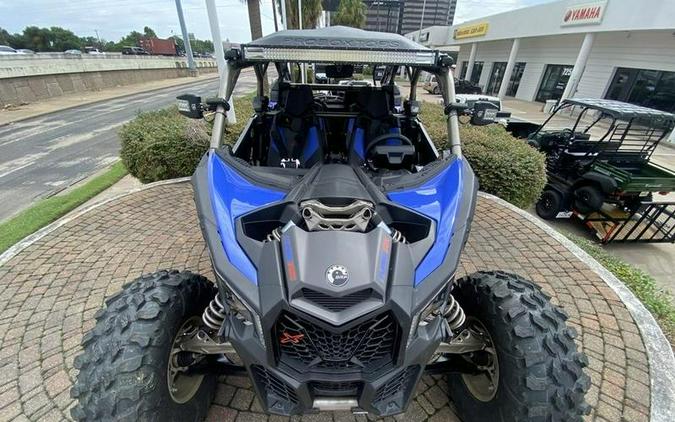 2024 Can-Am® Maverick X3 MAX X rs Turbo RR Dazzling Blue & Carbon Black