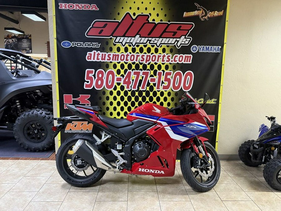 2025 Honda CBR500R