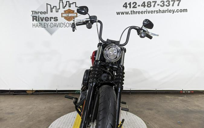 2020 Harley-Davidson Street Bob Two-Tone Red /Vivid Black