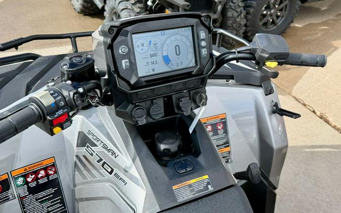 2026 Polaris SPORTSMAN TOURING 570 ULTIMATE SILVER