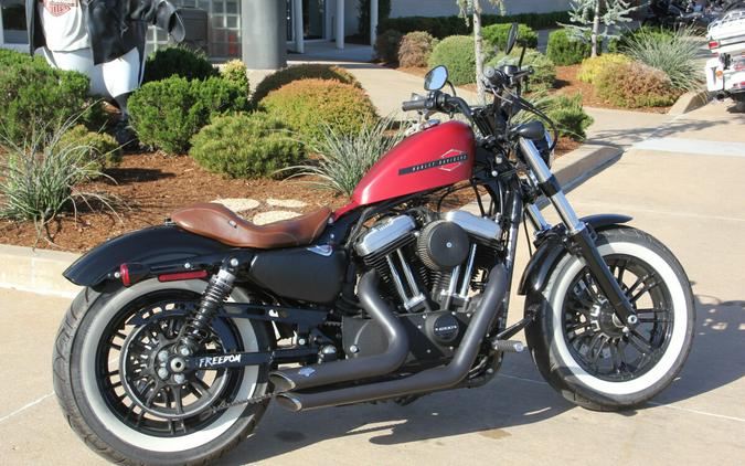 2019 Harley-Davidson Forty-Eight Wicked Red Denim