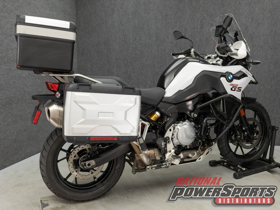 2019 BMW F750GS W/ABS