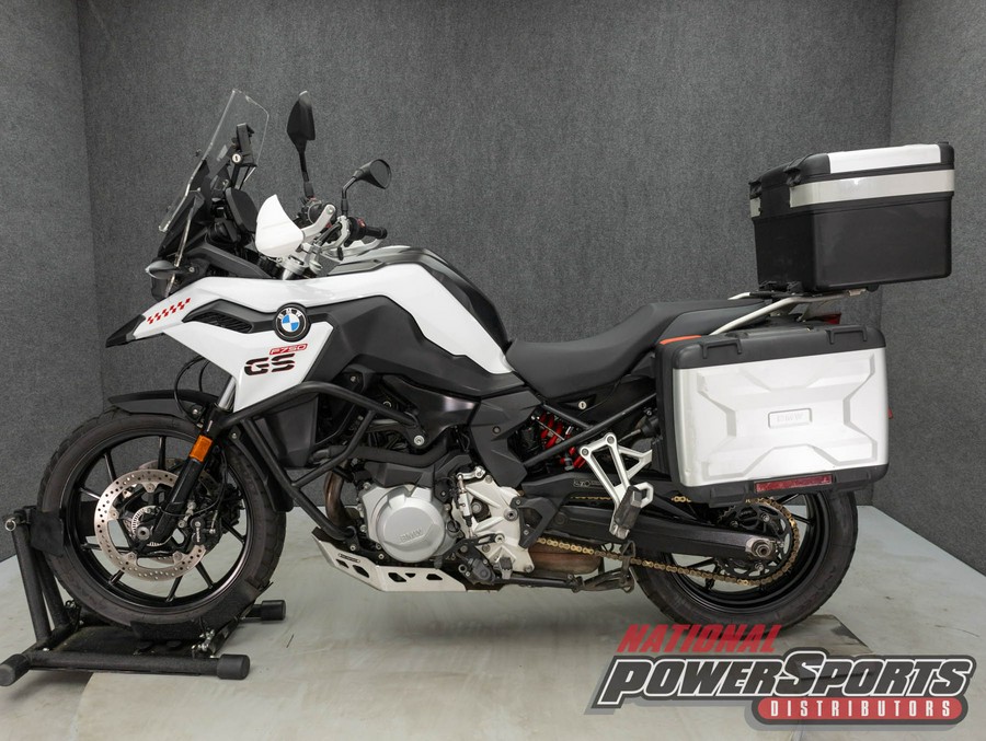 2019 BMW F750GS W/ABS