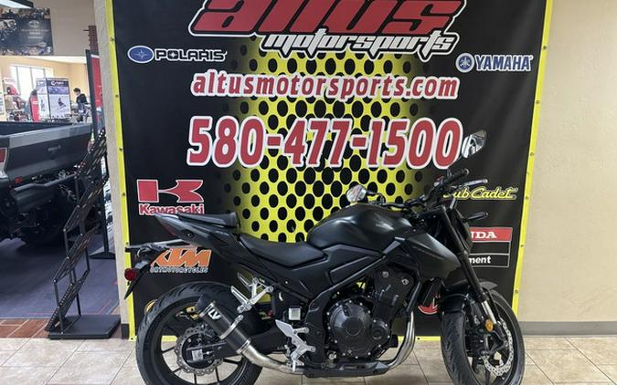 2025 Honda CB500F