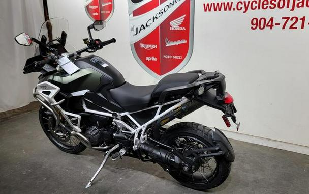 2024 Triumph Tiger 1200 Rally Explorer Matt Khaki Green