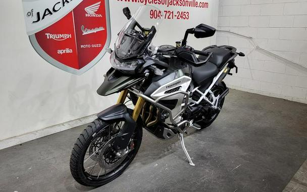 2024 Triumph Tiger 1200 Rally Explorer Matt Khaki Green