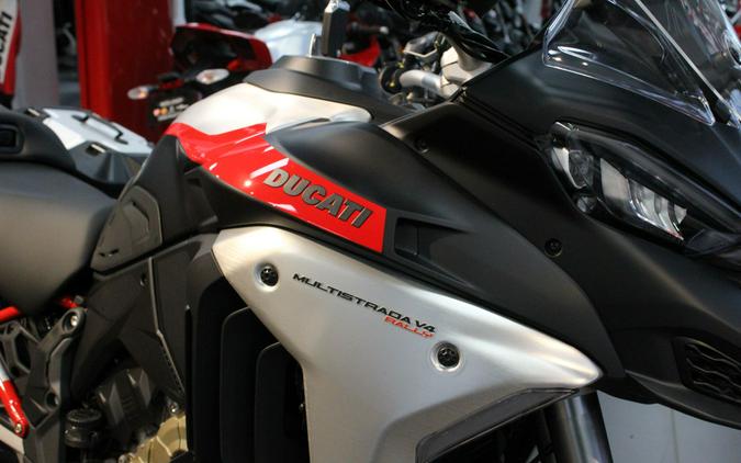 2024 Ducati Multistrada V4 Rally Adventure Travel & Radar