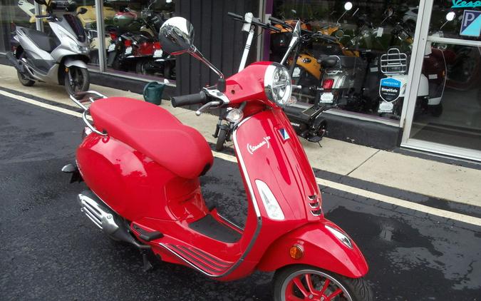 2022 Vespa Primavera 50 Red