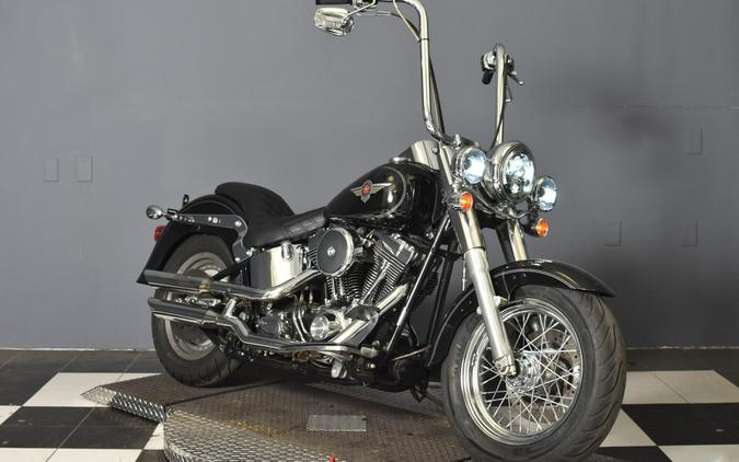 2004 Harley-Davidson Fat Boy Vivid Black FLSTFI