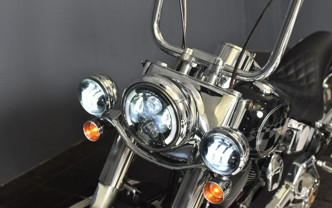 2004 Harley-Davidson Fat Boy Vivid Black FLSTFI