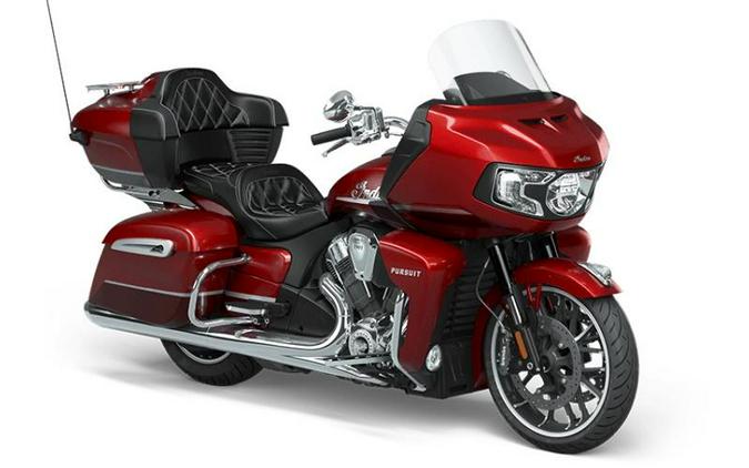 2023 Indian Motorcycle® Pursuit Limited with Premium Package Maroon Metallic / Crimson Metallic