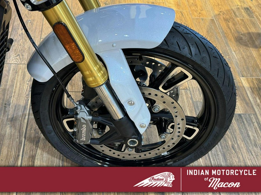 2025 Indian Motorcycle® 101 Scout® Ghost White Metallic with Graphics