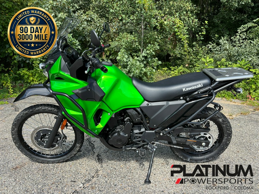 2023 Kawasaki KLR 650 Candy Lime Green - UA17436