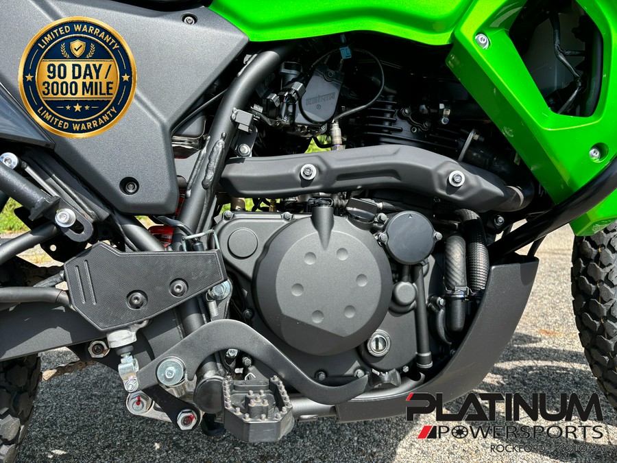 2023 Kawasaki KLR 650 Candy Lime Green - UA17436