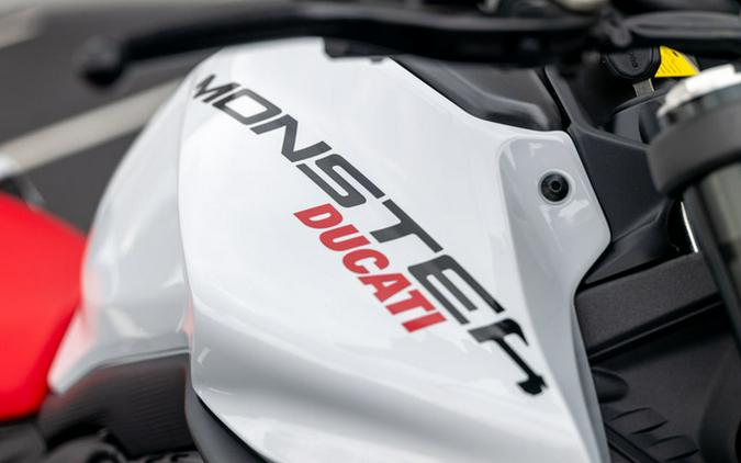 2024 Ducati Monster Plus Iceberg White