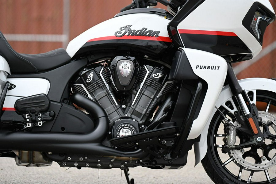 2023 Indian Motorcycle® Pursuit Dark Horse with Premium Package Icon Pearl White / Black Metallic