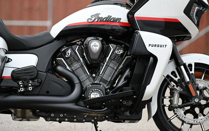 2023 Indian Motorcycle® Pursuit Dark Horse with Premium Package Icon Pearl White / Black Metallic