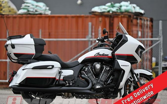 2023 Indian Motorcycle® Pursuit Dark Horse with Premium Package Icon Pearl White / Black Metallic