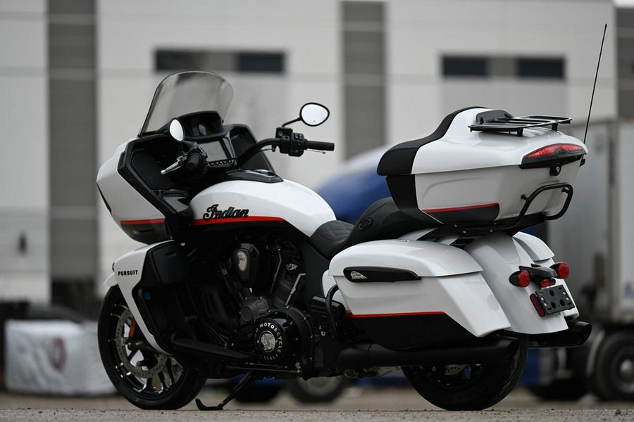 2023 Indian Motorcycle® Pursuit Dark Horse with Premium Package Icon Pearl White / Black Metallic