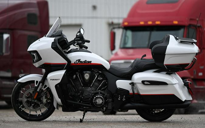 2023 Indian Motorcycle® Pursuit Dark Horse with Premium Package Icon Pearl White / Black Metallic