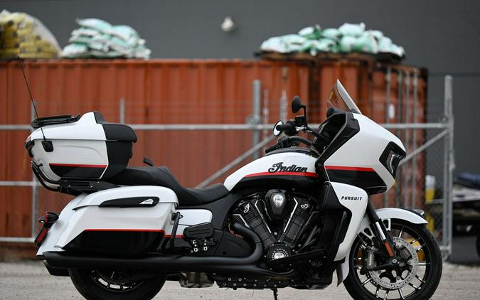 2023 Indian Motorcycle® Pursuit Dark Horse with Premium Package Icon Pearl White / Black Metallic