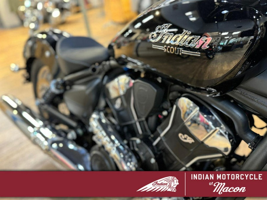 2025 Indian Motorcycle® Scout® Classic Black Metallic