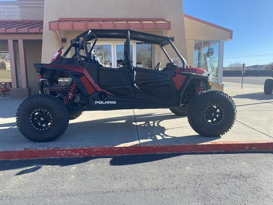 2018 Polaris® RZR XP® 4 Turbo EPS FOX Edition Matte Sunset Red