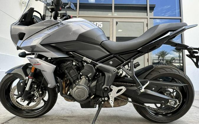 2022 Triumph Tiger Sport 660 Graphite/Sapphire Black