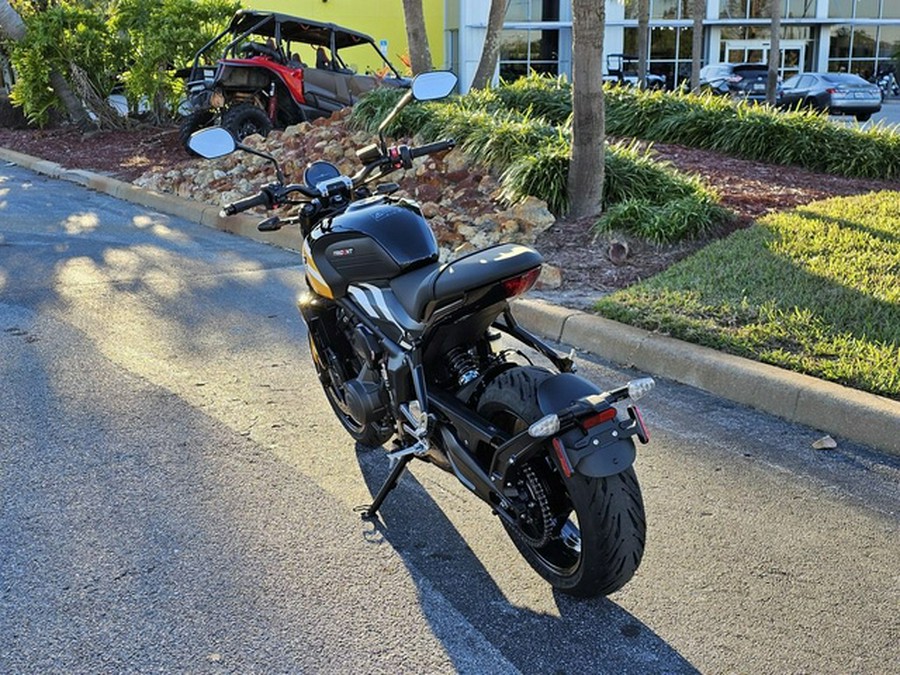 2025 Triumph Trident 660 Cosmic Yellow/Sapphire Black 660