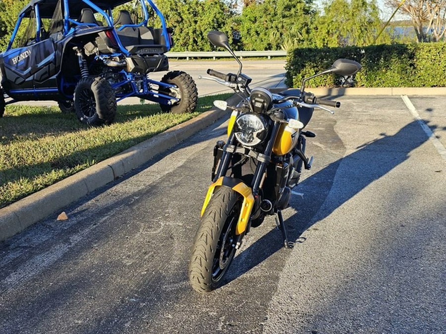 2025 Triumph Trident 660 Cosmic Yellow/Sapphire Black 660