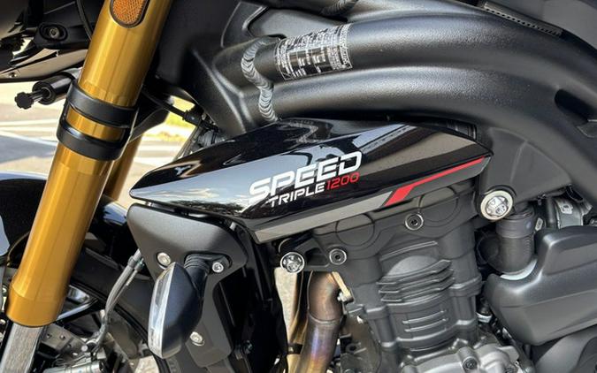 2025 Triumph Speed Triple 1200 RS Jet Black 1200 RS