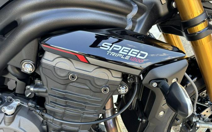 2025 Triumph Speed Triple 1200 RS Jet Black 1200 RS
