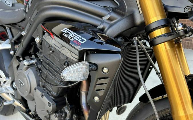 2025 Triumph Speed Triple 1200 RS Jet Black 1200 RS