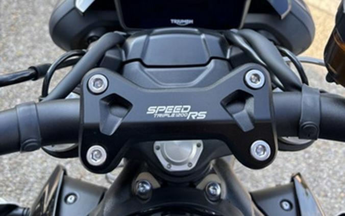 2025 Triumph Speed Triple 1200 RS Jet Black 1200 RS
