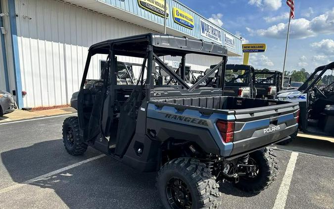 2025 Polaris® Ranger Crew XP 1000 EPS Premium Blue Slate Metallic Smoke