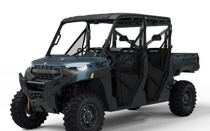 2025 Polaris® Ranger Crew XP 1000 EPS Premium Blue Slate Metallic Smoke