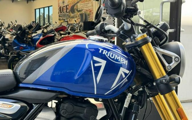 2024 Triumph Speed 400 Caspian Blue / Storm Grey