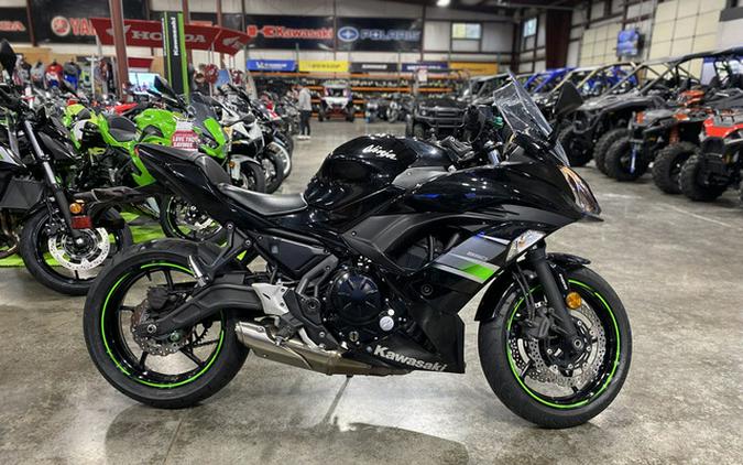 2019 Kawasaki Ninja 650 ABS Metallic Spark Black