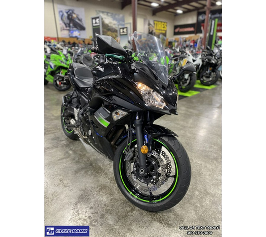 2019 Kawasaki Ninja 650 ABS Metallic Spark Black