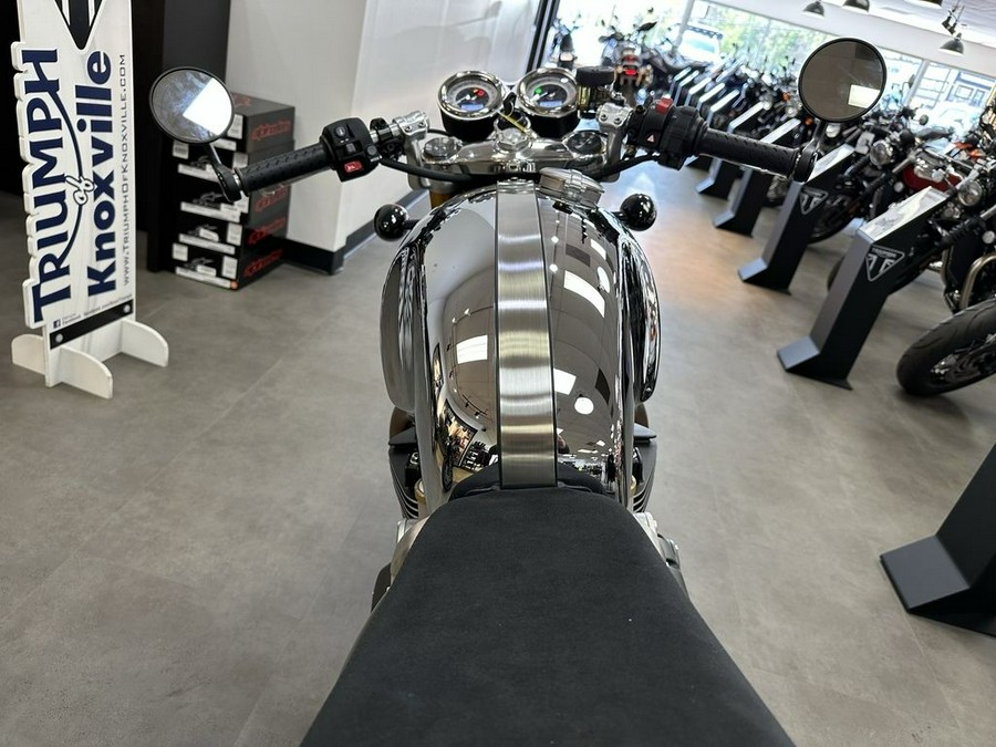 2023 Triumph Thruxton RS Chrome Edition Jet Black