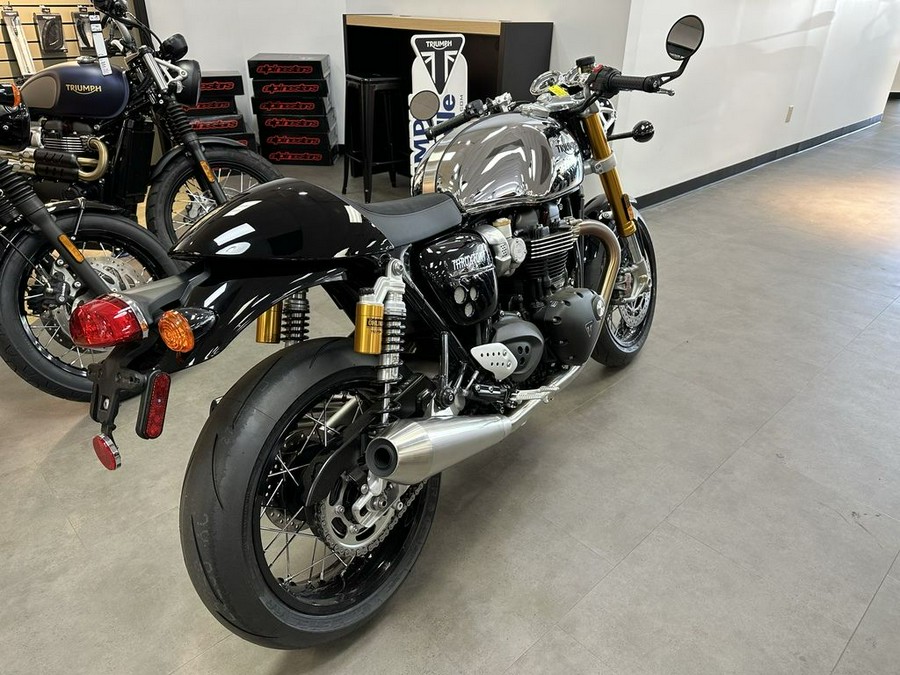 2023 Triumph Thruxton RS Chrome Edition Jet Black