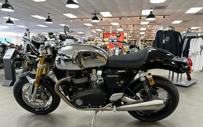 2023 Triumph Thruxton RS Chrome Edition Jet Black