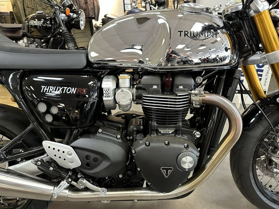 2023 Triumph Thruxton RS Chrome Edition Jet Black