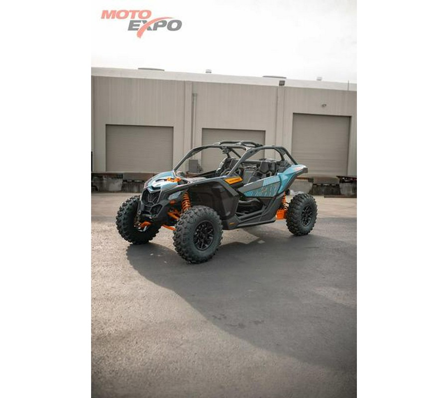 2026 Can-Am® Maverick X3 DS Turbo Scandi Blue & Orange Crush