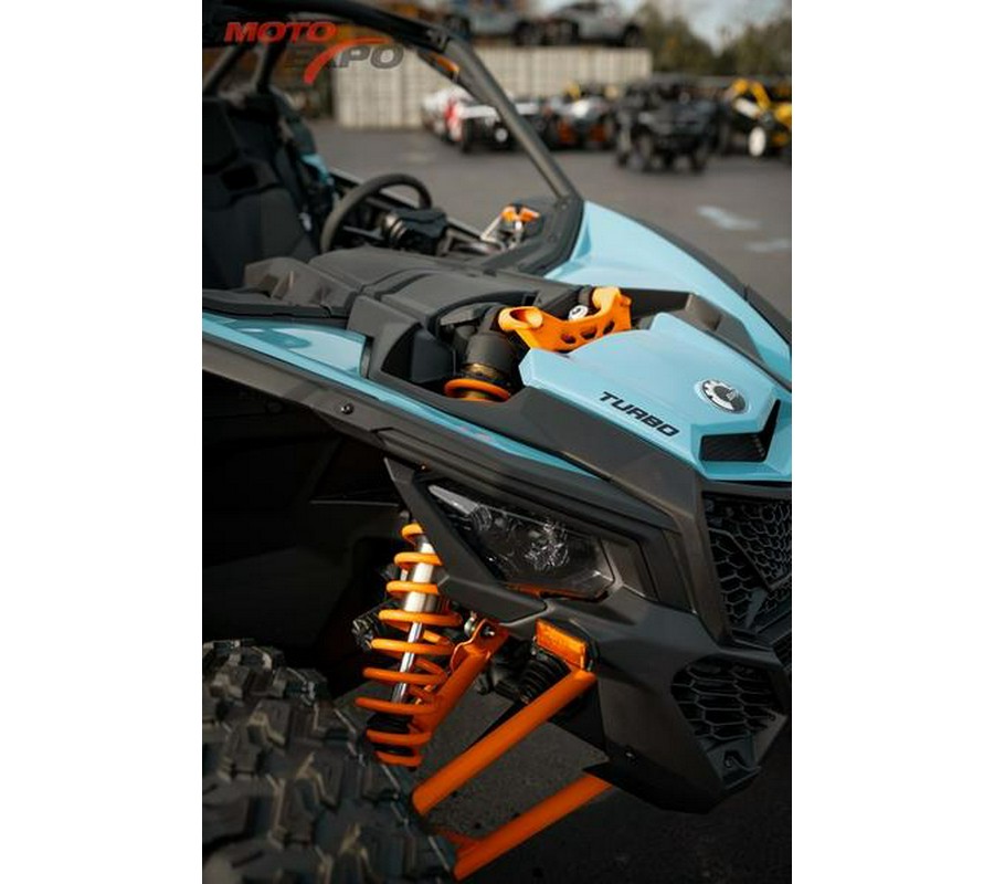 2026 Can-Am® Maverick X3 DS Turbo Scandi Blue & Orange Crush