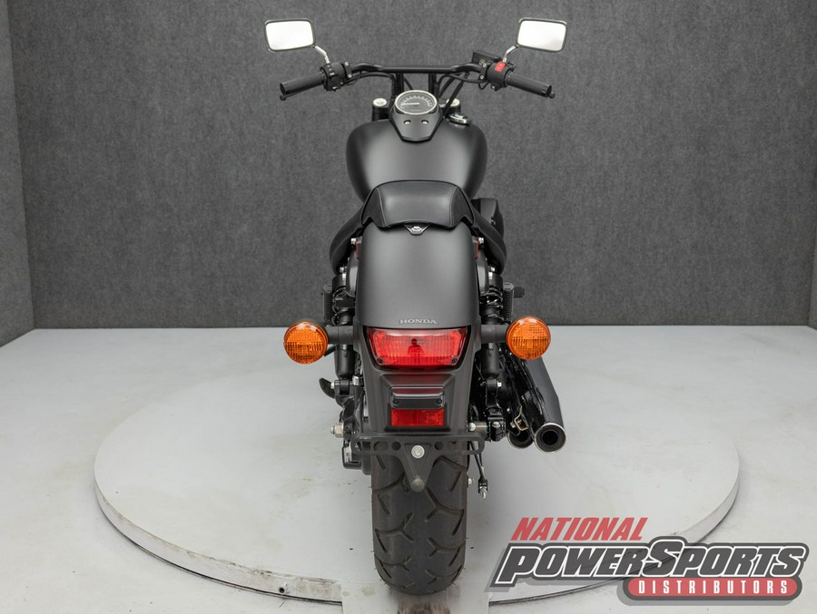 2017 HONDA VT750 SHADOW 750 PHANTOM