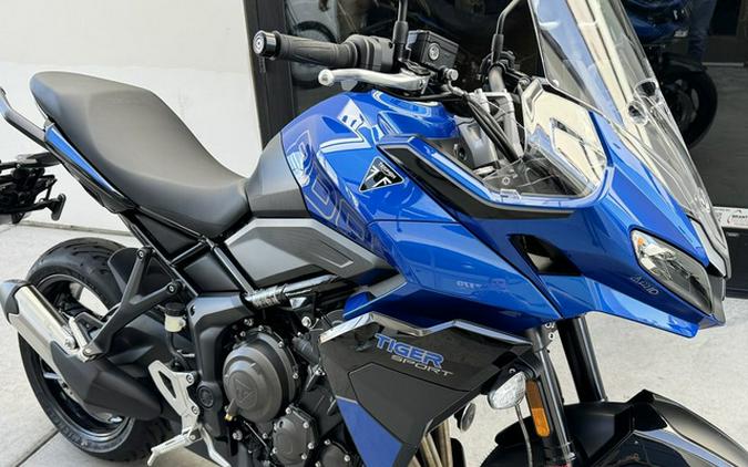 2026 Triumph Tiger Sport 800 Caspian Blue/Sapphire Black