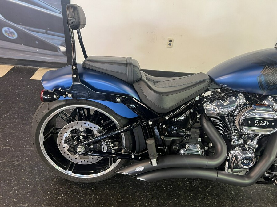 2018 Harley-Davidson 115th Anniversary Breakout 114 Legend Blue Denim FXBRS