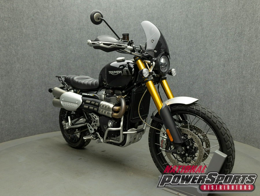 2022 TRIUMPH SCRAMBLER 1200 XE