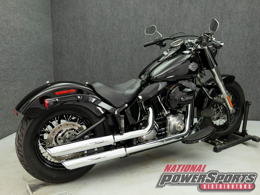 2017 HARLEY DAVIDSON FLS SOFTAIL SLIM W/ABS